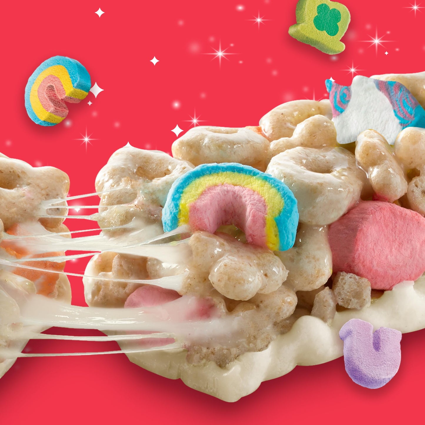 Lucky Charms Breakfast Cereal Treat Bars, Snack Bars, 6.8 oz, 8 ct (Pack of 6)