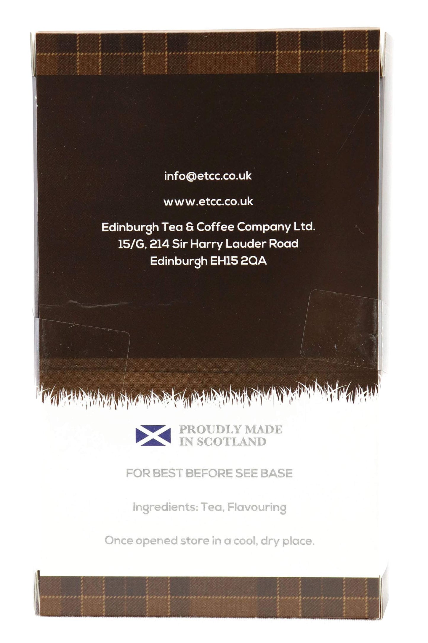 Edinburgh Tea & Coffee Whisky Flavoured Black Tea, 25 Count Teabags, Pack of 1