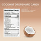 Funtasty Coconut Drops Filled Hard Candy, Individually Wrapped, Bulk Pack 2 Lbs