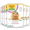 Simple Mills Organic Seed Crackers, Garlic & Herb - Gluten Free, Vegan, Healthy Snacks, Paleo Friendly, 4.25 Ounce (Pack of 6)