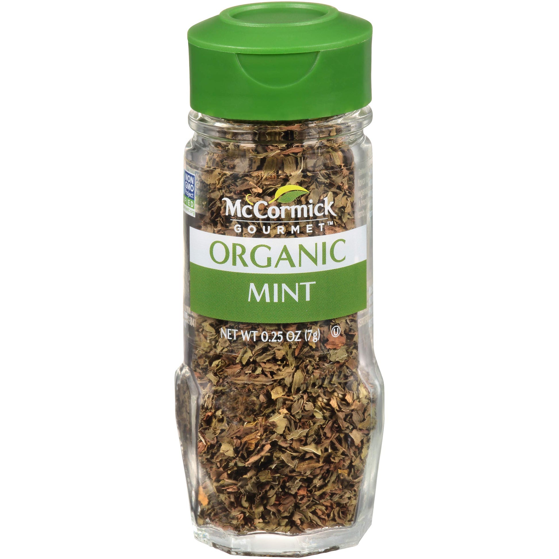 McCormick Gourmet Organic Mint, 0.25 Oz, 0.25 Ounce (Pack of 1), Flavoring Herb