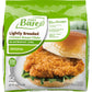 Just Bare Chicken Lightly Breaded Chicken Breast Fillets| Fully Cooked | 16 G Protein | Frozen | 1.5 LB