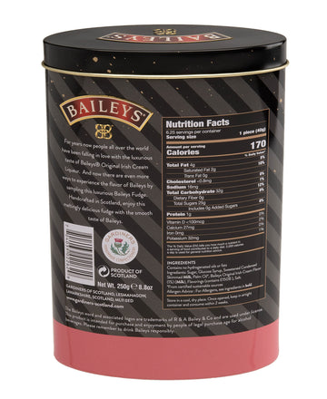 Gardiners Of Scotland Handmade Fudge 250G Tin, Baileys Fudge Caramels