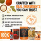 Kosmos Q Ultimate Turkey Brine Kit With Brine and Brining Bag  Dirty Bird Rub  Cherry Apple Habanero BBQ Glaze  Gravy and Stuffing Bags  & Recipe Card  Full Set for Cooking or smoky aroma Holiday Meals