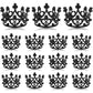 Fabbay 15 Pieces Crown Cake Topper Set - Mini Baby Crown Tiara for Birthday Bridal Wedding Decorations, Model FM-220527-A