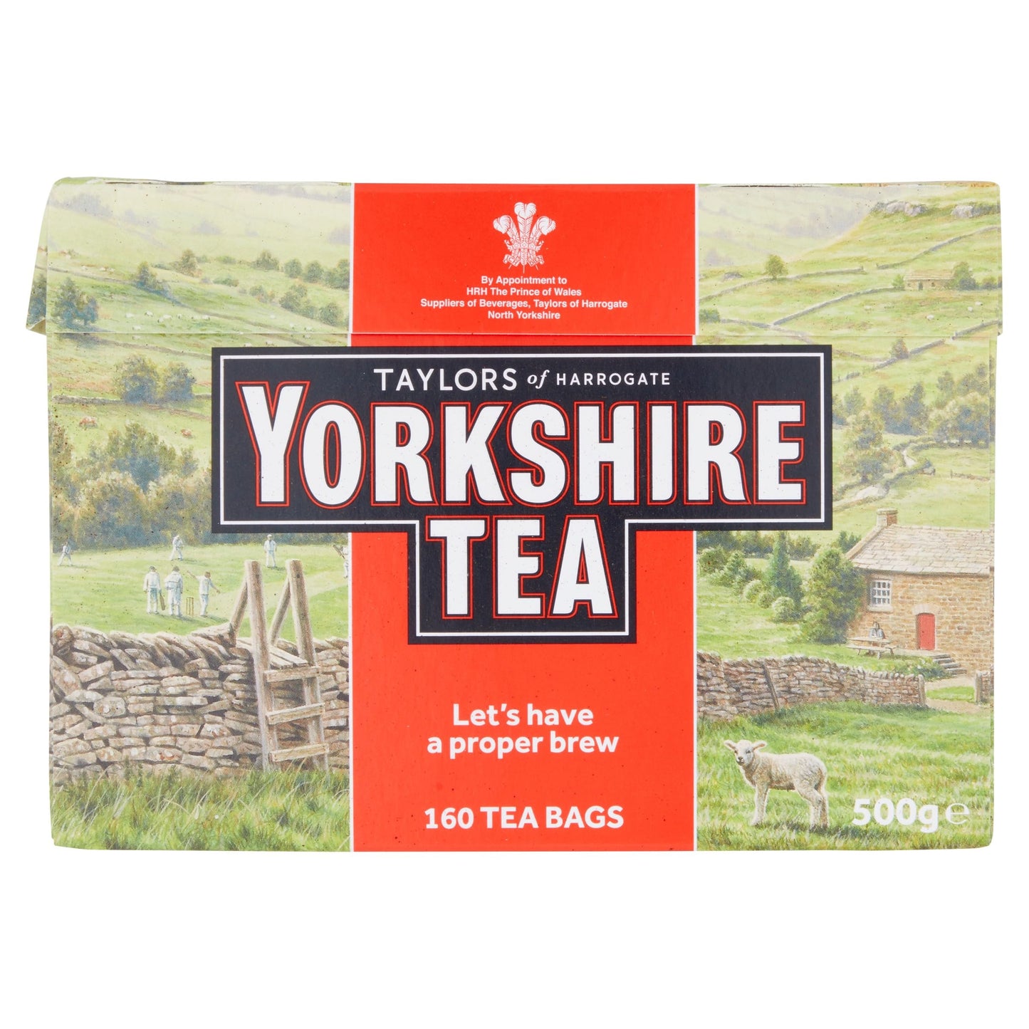 Taylors Of Harrogate Yorkshire Red, 160 Count (Pack Of 6)