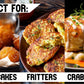 Krisppe Famous Rhode Island Style Clam Cake And Fritter Seasoned Batter Mix (3 Pack)