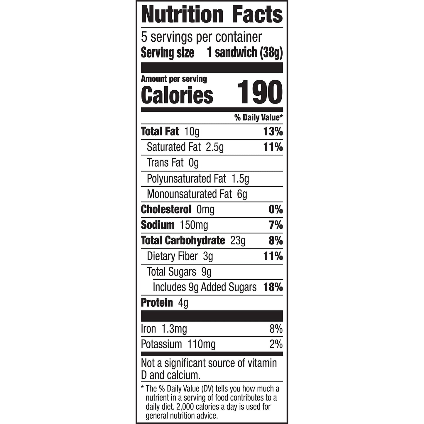 Nature Valley Biscuits With Cocoa Almond Butter Filling, 5 Ct, 6.75 Oz (Pack Of 12)