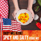 So Hot Mix-Spicy Pickled Cauliflower Florets Spicy Sliced Carrots Sliced Pickles And Yellow Hot Chilis A Vegan Snacks A Bulk 1 G