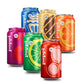 poppi Sparkling Prebiotic Soda with Apple Cider Vinegar, Game Day Variety Pack, 12 Fl Oz, Pack of 12