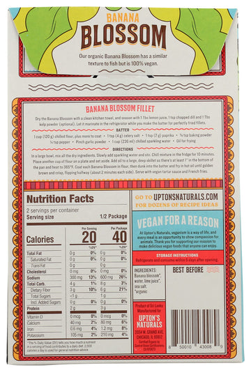 UPTNS BRINE BANAN BLSSM ( 6 X 7 OZ   )