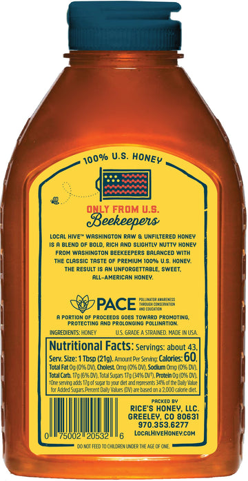 Local Hive Washington Honey 32Oz