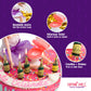 Drunk Doll Cake Toppers - Funny Bachelorette Party Decoration Kit - 8 Piece Set - African American