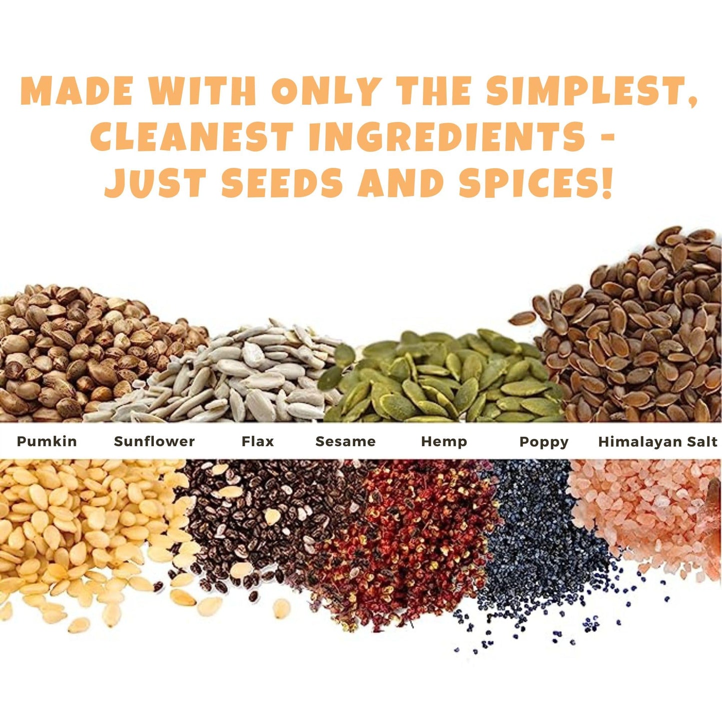 Ellas Flats Caraway All Seed Savory Crisps - All Natural, Gluten Free, Good Source Of Protein, High Fiber, Vegan And Keto Friend
