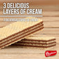 Bauducco Hazelnut Wafers - Crispy Wafer Cookies With 3 Delicious, Indulgent Decadent Layers Of Hazelnut Flavored Cream - Delicious Sweet Snack Or Desert - 5.0 Oz (Pack Of 1)