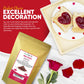Greenhilltea Premium Dried Rose Petals - Edible Flowers for Drinks & Baking - 4 OZ - Caffeine Free Herbal Tea Infusions