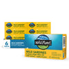 Wild Planet Sardines in Lemon, 4.4oz Cans, 6 Count, Nutritional Powerhouses