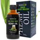 GreenIVe Hemp Oil 224,000mg Cold Pressed Vegan 8 Fl Oz Glass Bottle
