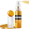 DecorRom Edible Glitter Spray, 0.75 oz Gold Luster Dust for Cake Decorating, Cocktails, and Drinks, Model A0209
