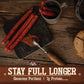 CATTLEMANS CUT Spicy Double Smoked Sausages, 12 Ounce, Pack of 1, Model 53447