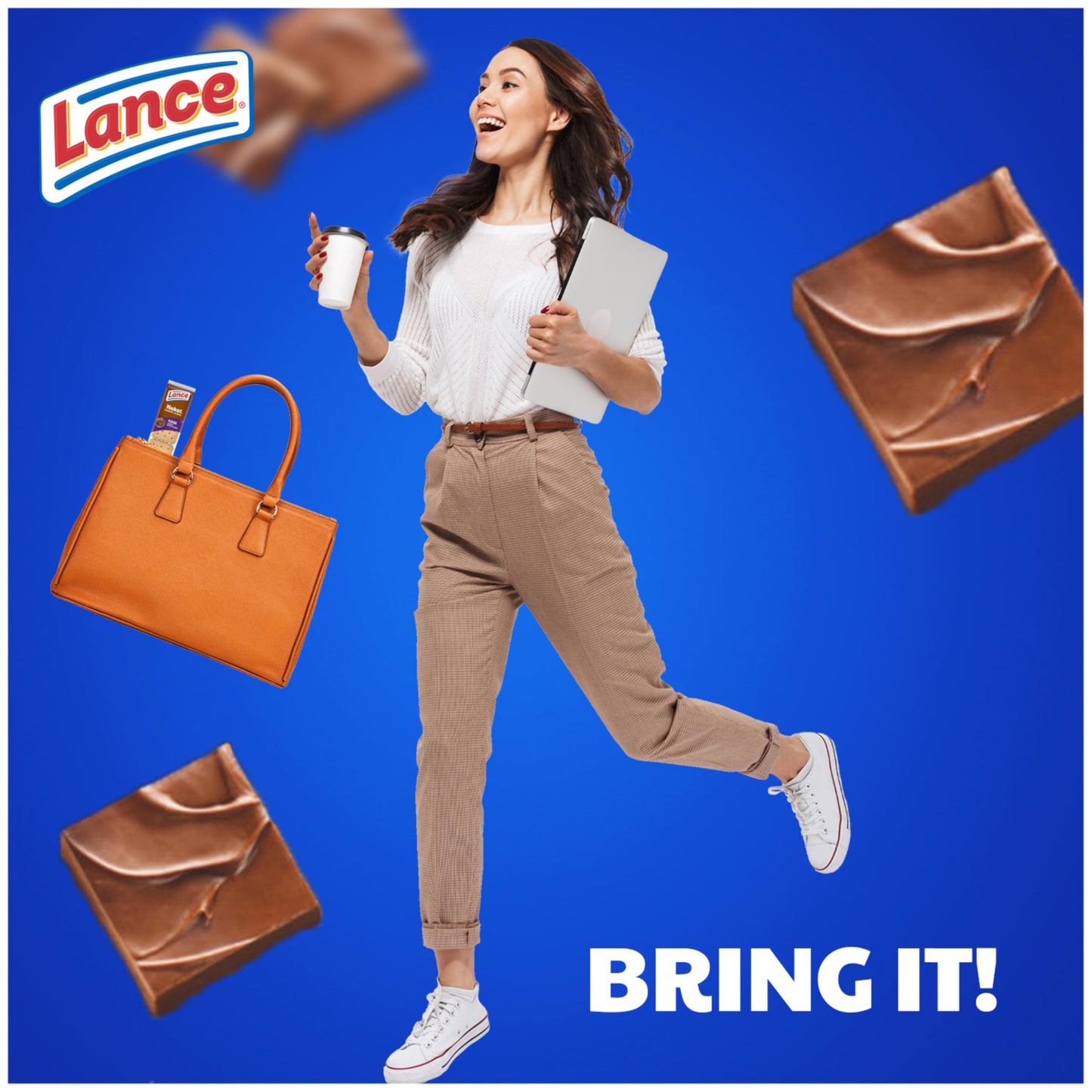 Lance Sandwich Cookies, Nekot Fudge, 8 Count Box