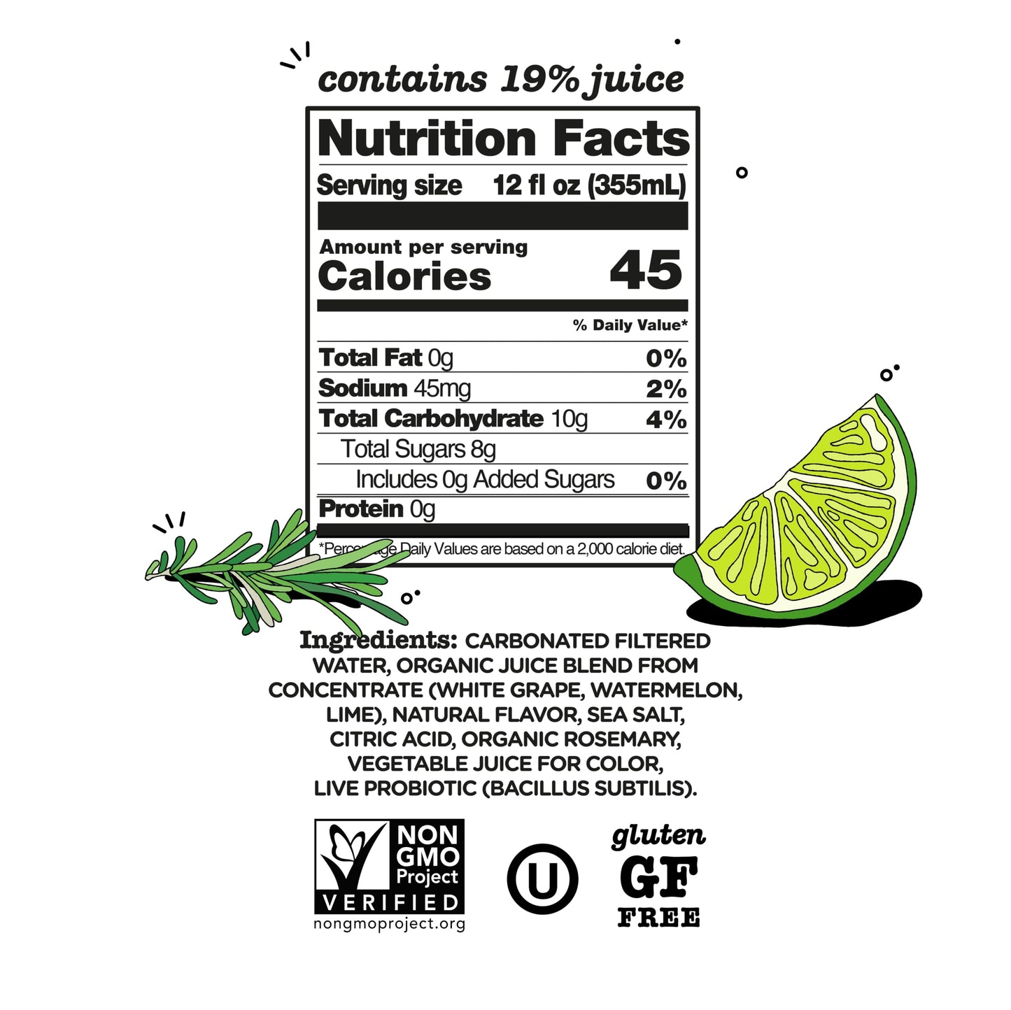 Culture Pop Soda Sparkling Probiotic Drink, Vegan Soda for Gut Health, Non-GMO, GF, No Added Sugar, 12 Pack, 12 Fl Oz Cans, Wate
