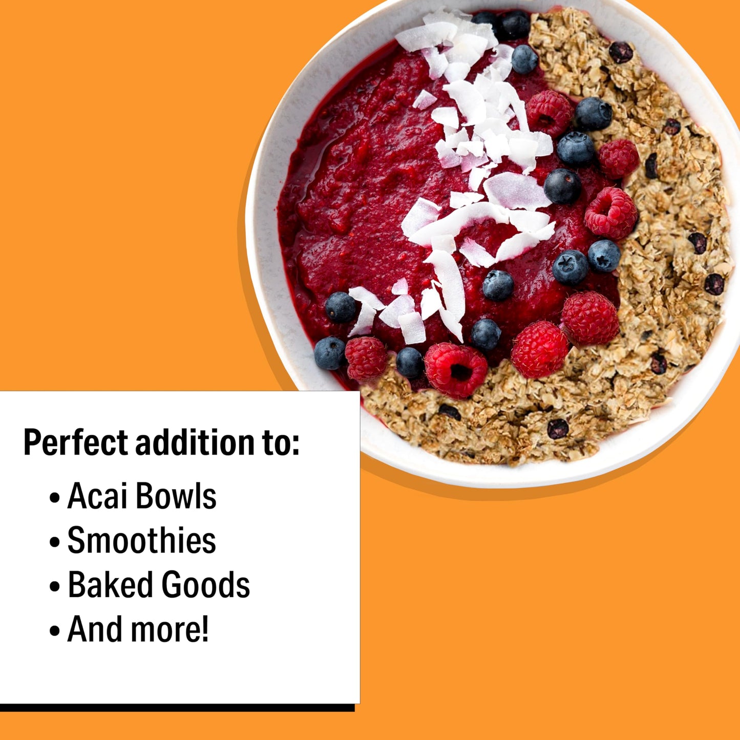 Bakery On Main Bulk Granola - Gluten Free, Vegan, Non-GMO, 400 Oz, Blueberry Flax