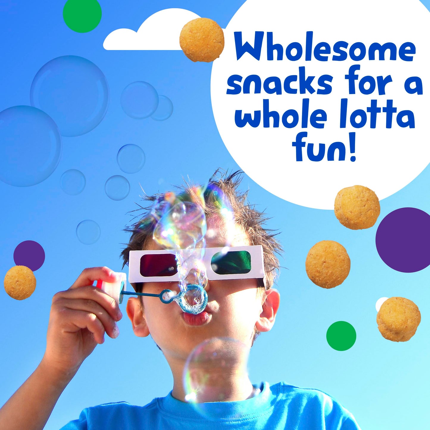 Get'Ems! From Gerber, Snacks For Kids, Pizza Roundos Puffs, Made With Whole Grain Quinoa, Calcium To Support Strong Bones - 5 Pa