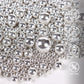Silver Pearl Sprinkles For Cake Decorating,Metallic Sprinkles For Cupcake Toppers Baking Cookie Ice Cream, Lover Birthday Celebr