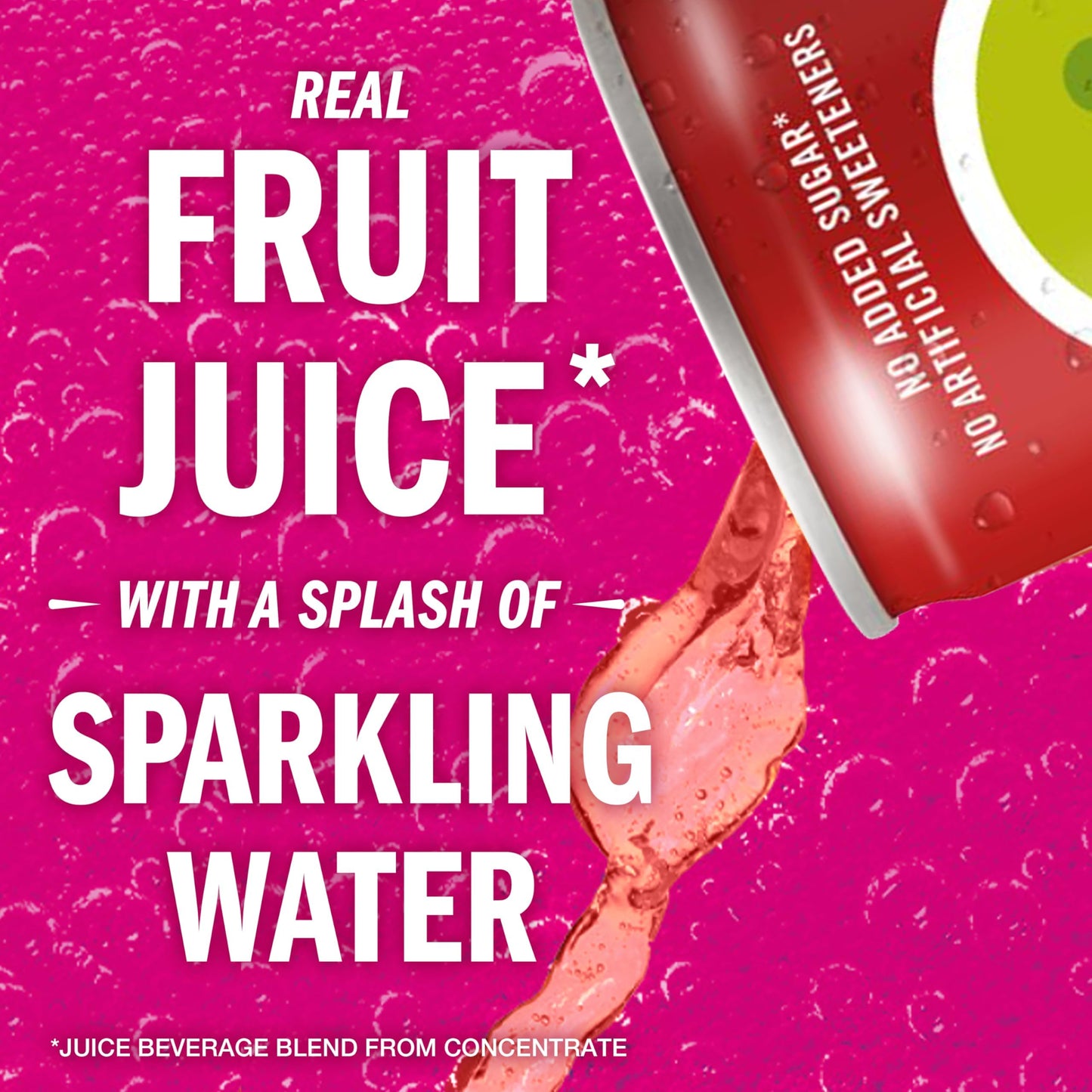 Izze Cherry Lime Straight Beverages, 8.4 FL Oz, Pack of 24