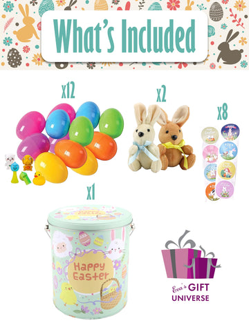 Easter Care Package (44 Count) Easter Candy Eggs Great Snacks For Family Friends Kids Coworkers