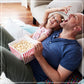 Nostalgia Movie Theater Style Popcorn Packets, Butter Flavored Coconut Oil & Seasoning Salt, 8oz, 24 Count, Model NKPP824