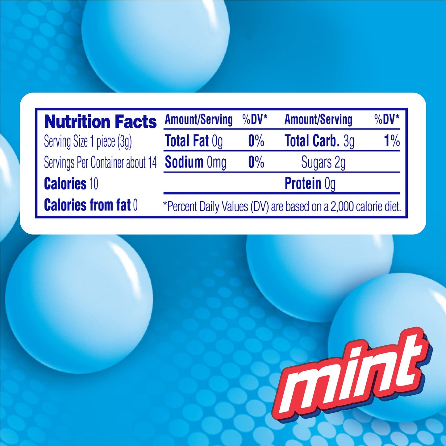 Mentos The Chewy Mint Candy - Mint Flavor 1.32Oz Rolls - 15 Rolls