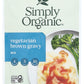 Simply Organic Vegetarian Brown Gravy Mix, Certified Organic, Vegetarian, Gluten-Free | 1 oz