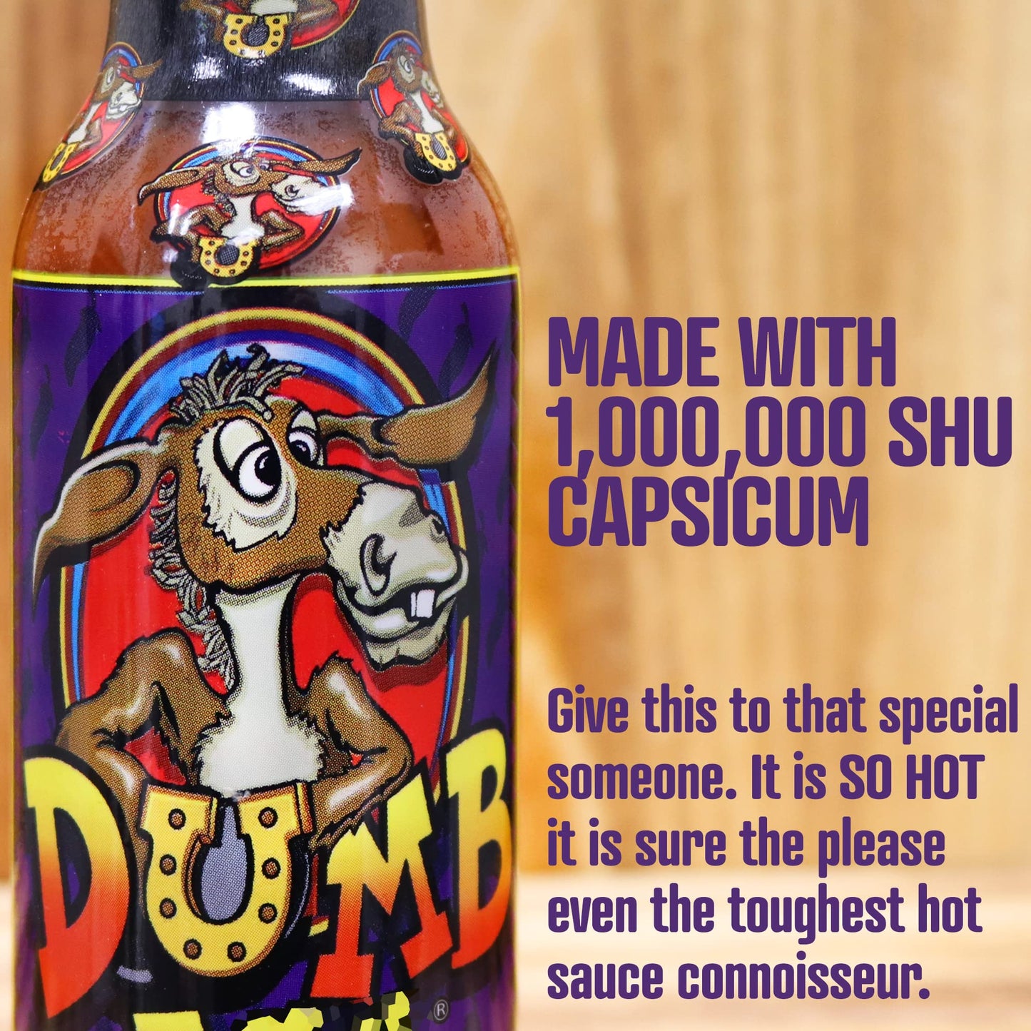 ASS KICKIN Hot Sauce Gourmet Gift Set - 5oz. Pack of 4 - Perfect for Hot Sauce Fans