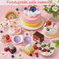 35 Pcs Daisy Flower Cake Toppers, Pastel Balls Acrylic Retro Hippie Boho Rainbow Cake Topper For Birthday Baby Shower Wedding Gr