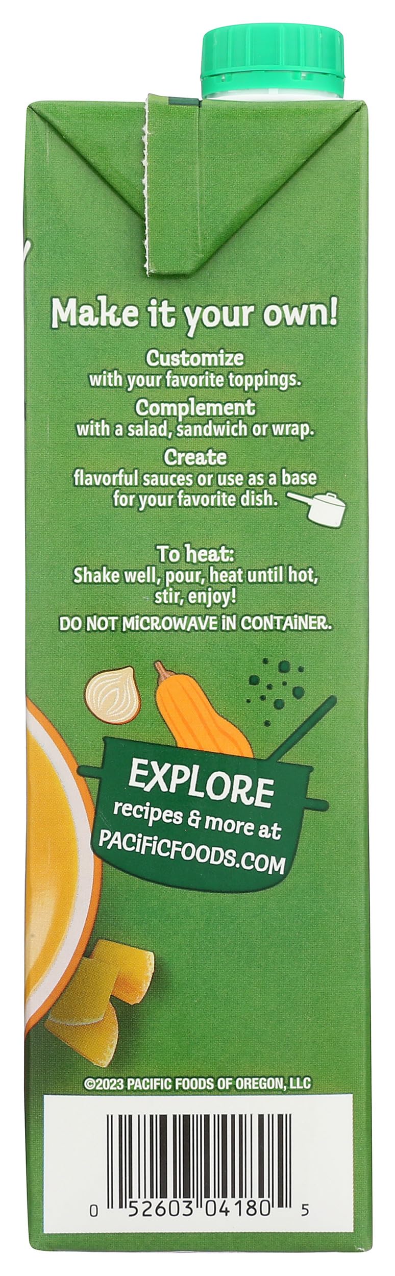 Pacific Foods Organic Creamy Butternut Squash Soup, 32 fl oz
