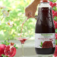 100% Organic Pomegranate Juice  33.8 Oz Glass Bottle (6 Pack) No Sugar  No Artificial Colors  No Preservatives  No Flavors Added  Gluten Free and Kosher