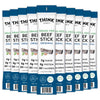 Think Jerky Original Grass-Fed Beef Sticks - Sugar Free, Gluten Free, High Protein, Low Carb, 1 Ounce (Pack of 10)