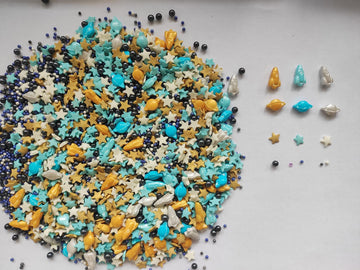 Edible Space Themed Planet Rocket Sugar Sprinkles Spacecraft Dessert Galaxy Sprinkles Star Cake Cupcake Toppers Pearls Cookie De