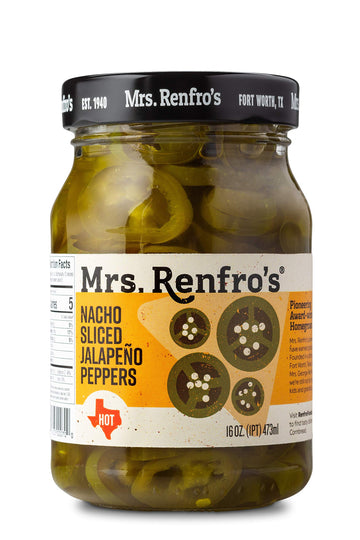 Mrs. Renfros Nacho Sliced Jalapeo Peppers Crisp (16-Oz. Jars, 4-Pack)