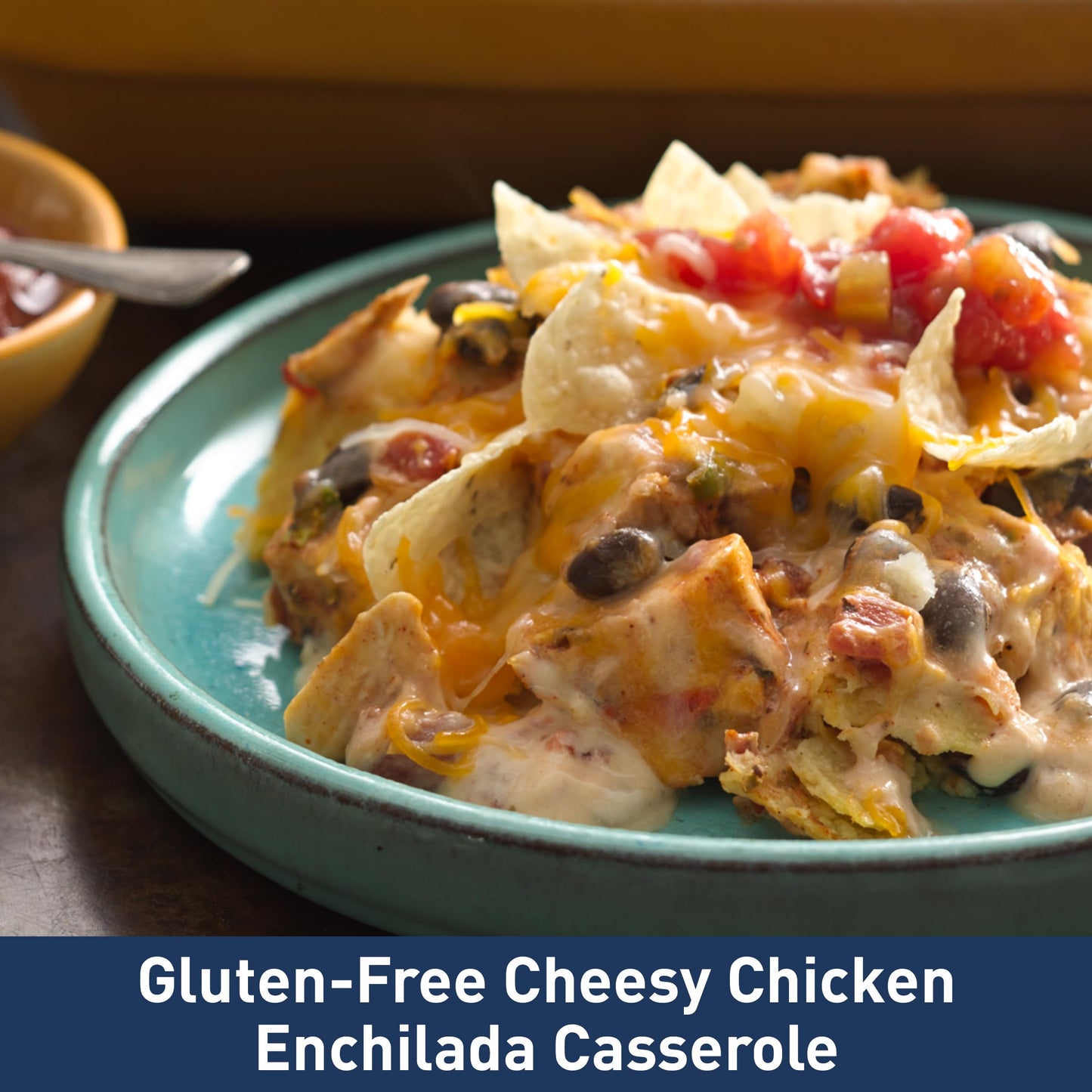 Progresso Chicken Cheese Enchilada Canned Soup, Gluten Free, 18.5 oz, Pack of 12