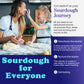 Captain Sourpants Dehydrated Sourdough Starter for Bread, Pizza, Buns, Pancakes, Muffins - Easy Instructions