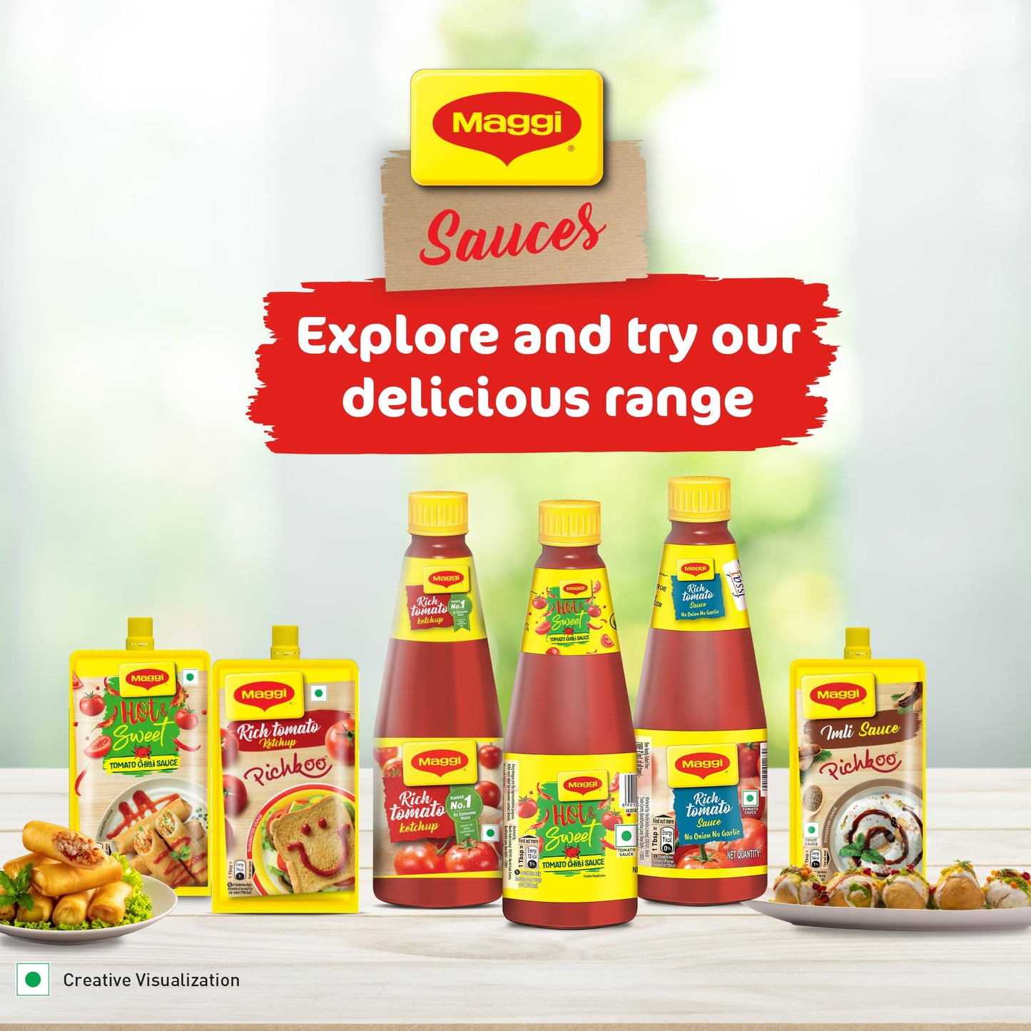 Maggi Rich Tomato Ketchup, 970 G