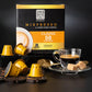 Mixpresso Espresso compact pieces Compatible with Nespresso, Medium Roast 80% Arabica, 50 Count, C1CLA50, Coffee Color