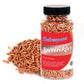 Bakerpan Rose Gold Sprinkles Edible For Cupcakes, Rose Gold Jimmies Sprinkles For Cake Decorating - 4.3 Ounces (Made In Usa)