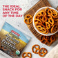 Hanover Organic Ancient Grain Spelt Pretzels, Low Fat, Kosher, Non-GMO, Sea Salt, Mini Packs, 1 Ounce, 24 Count