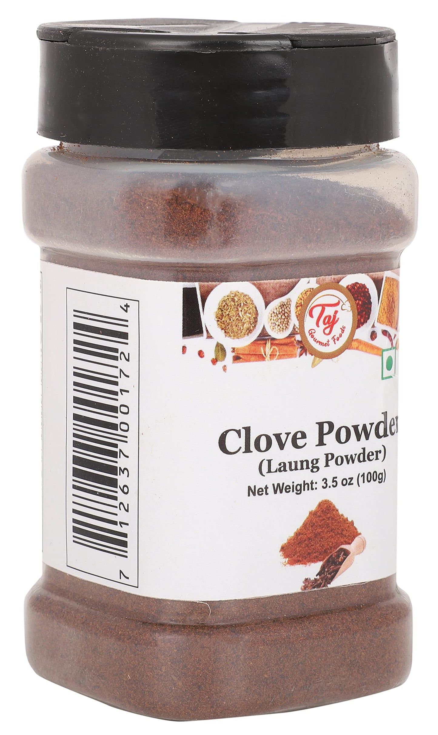 TAJ Premium Indian Clove Powder (Ground Cloves), (3.5-Ounce)
