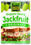 Native Forest Organic Young Jackfruit - Great Meatless Alternative, Plant Based Meat, Non-GMO Project Verified, USDA Organic - O