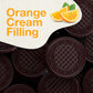 Fiorella Dark Chocolate Crunch Wafer Cookies - Delicious Chocolate Covered Crispy Thin Wafers With Layers Of Dark Chocolate W/Orange Cream Filling, Individually Wrapped, Perfect For Snacks, (Pack Of 18)